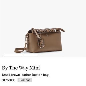 Fendi by the way mini brown. Like new!!